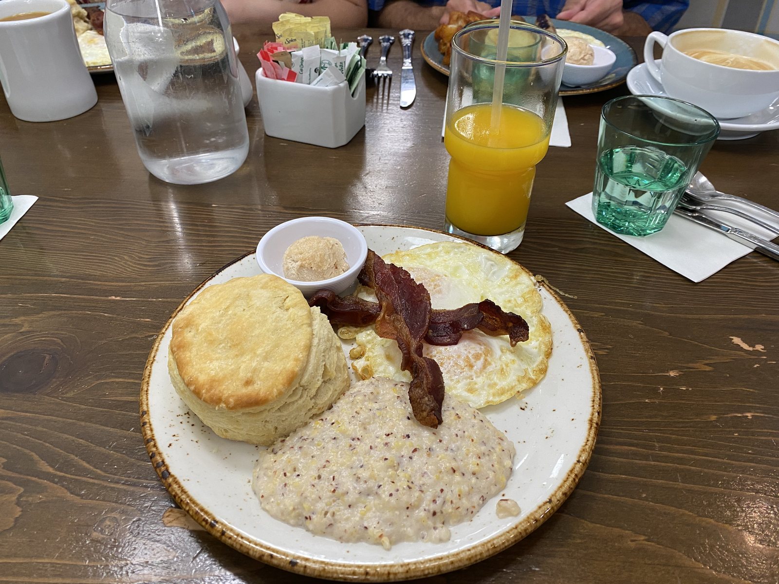 Millers All Day. Biscuits and gravy is a food group here.