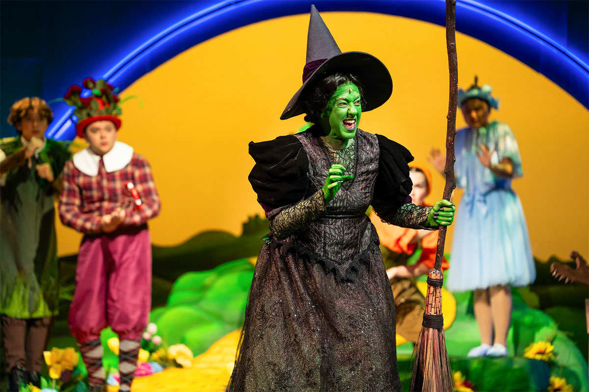 The Wicked Witch of the West. Very good; still not the star. See: Toto. Photo: Charleston Stage